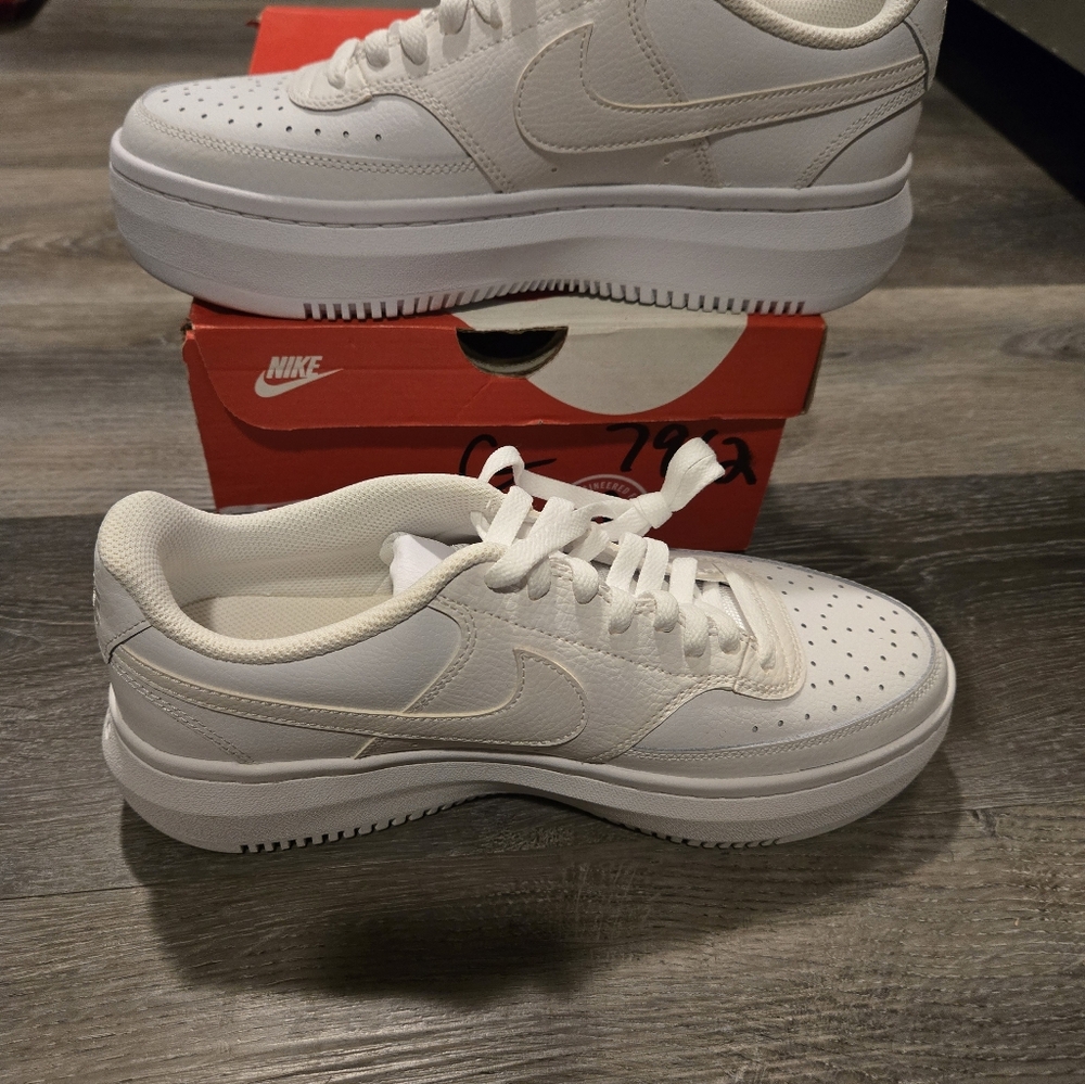 Nike Alta LTR Triple White DM0113-100 Women's Size 11 New In Box - Picture 4 of 11